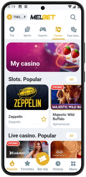 Download the Melbet App